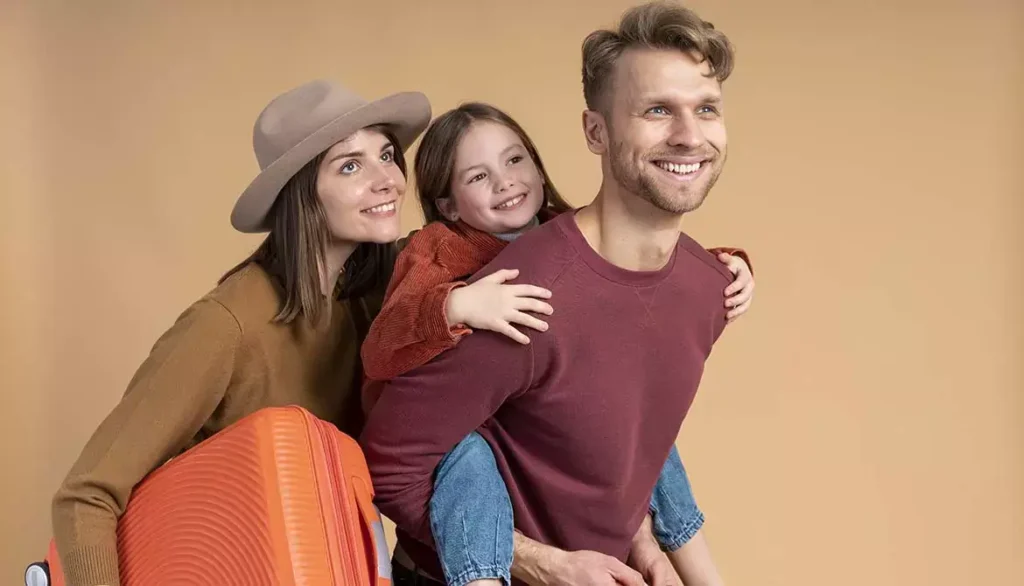 viajar en familia